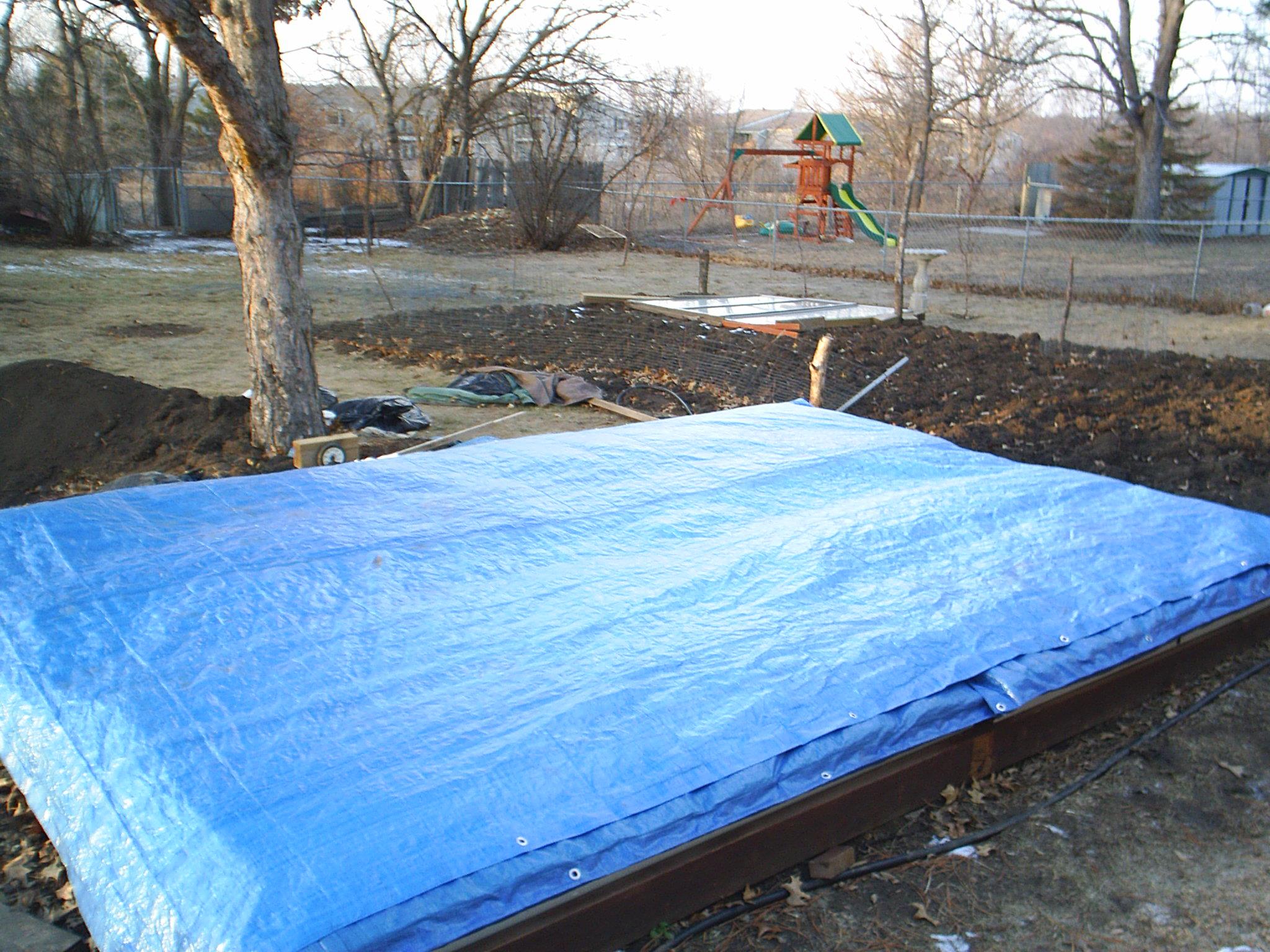 picture of covered winter garden